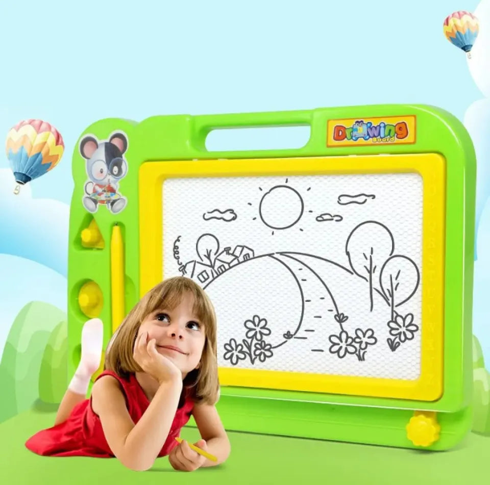 Magnetic Drawing Board for Kids - (Random Colour)