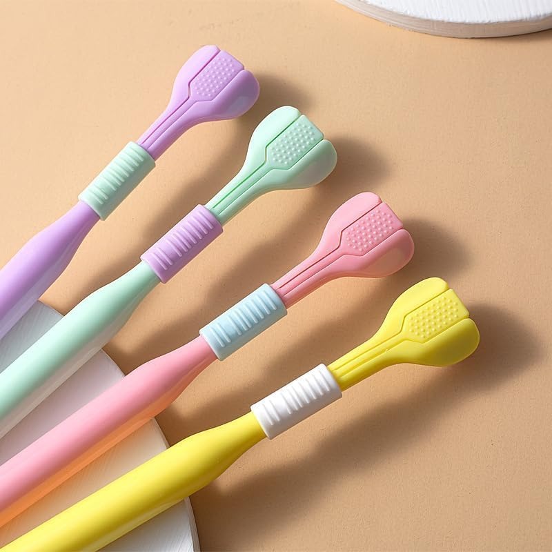 Three-sided ultra soft bristle toothbrush – pack of 2