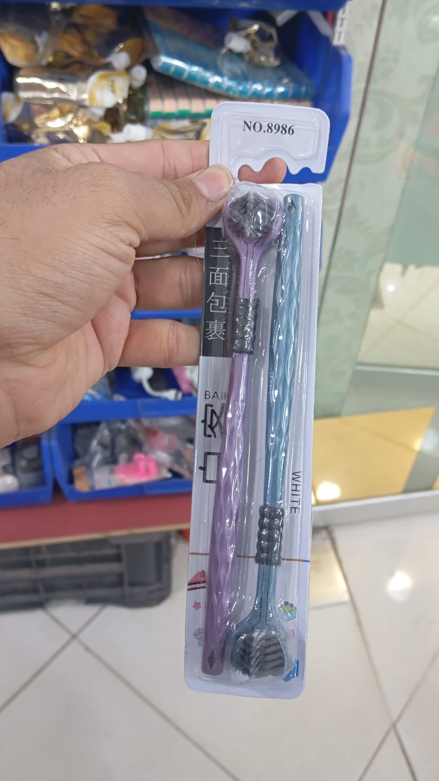 Three-sided ultra soft bristle toothbrush – pack of 2