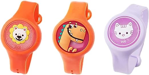 Kids mosquito repellent wristband – random colour