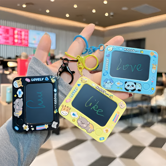 Mini Graffiti Board Keychain –  (Random Colour)
