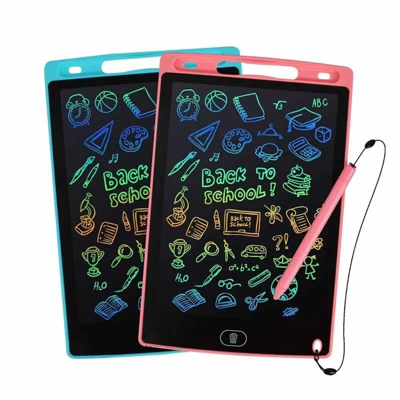 LCD writing drawing tablet for kids – random colour