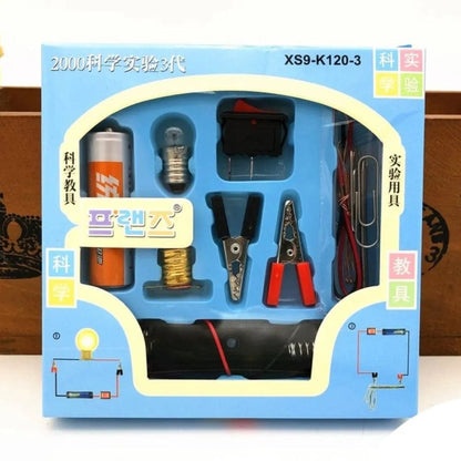 DIY electrical circuit kit for kids STEM learning – random colour
