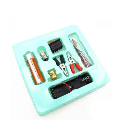 DIY electrical circuit kit for kids STEM learning – random colour