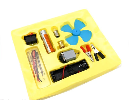 DIY electric science experiment kit for kids educational learning – random colour