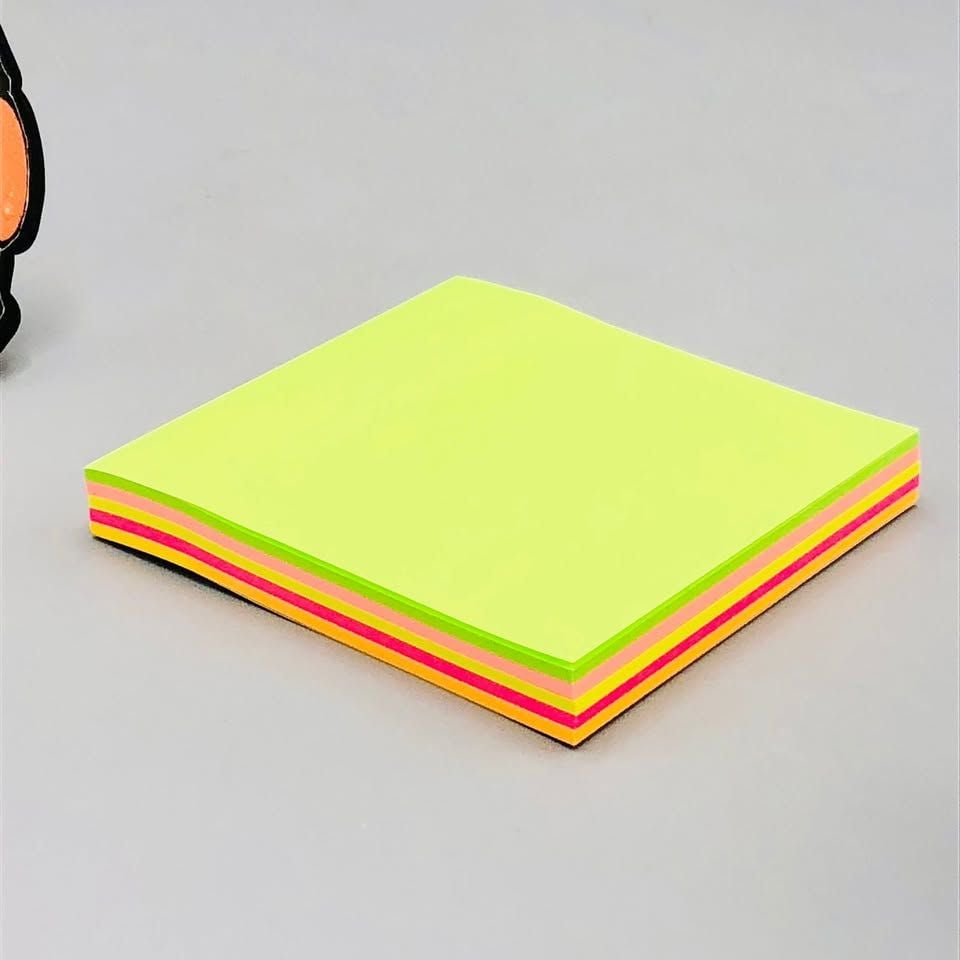 3×3 sticky notes pad with 100 sheets for office and study