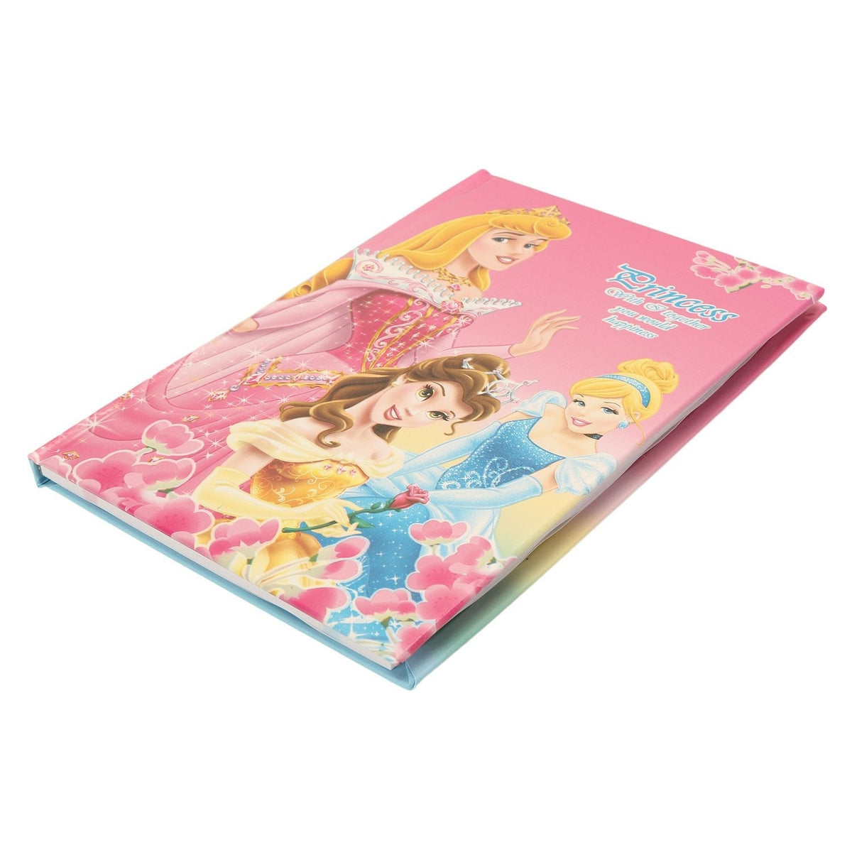 Fancy lock spiral diary for kids with secure lock – random colour