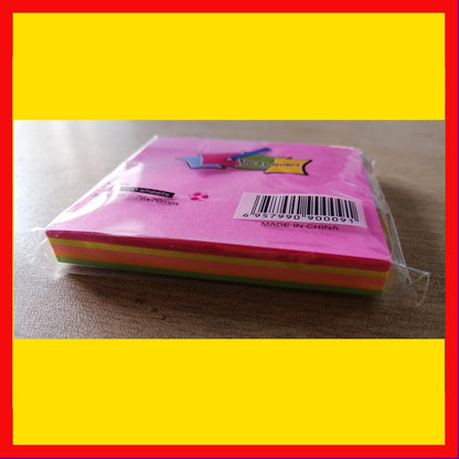 3×3 sticky notes pad with 100 sheets for office and study